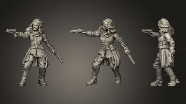 Military figurines Maggie 3d model